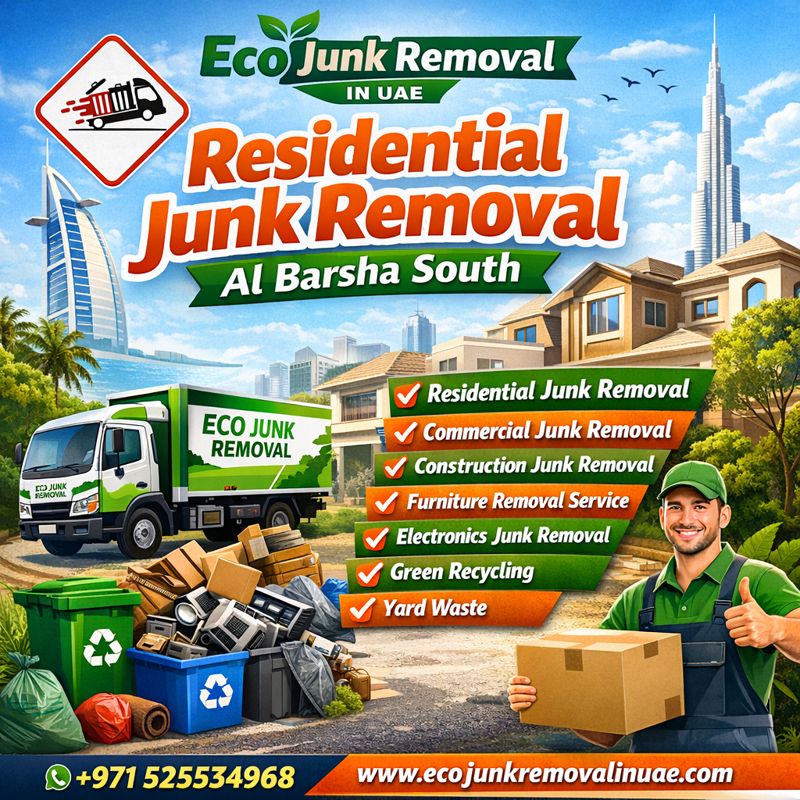Residential Junk Removal Al Barsha South| +971525534968 residential junk removal al barsha south