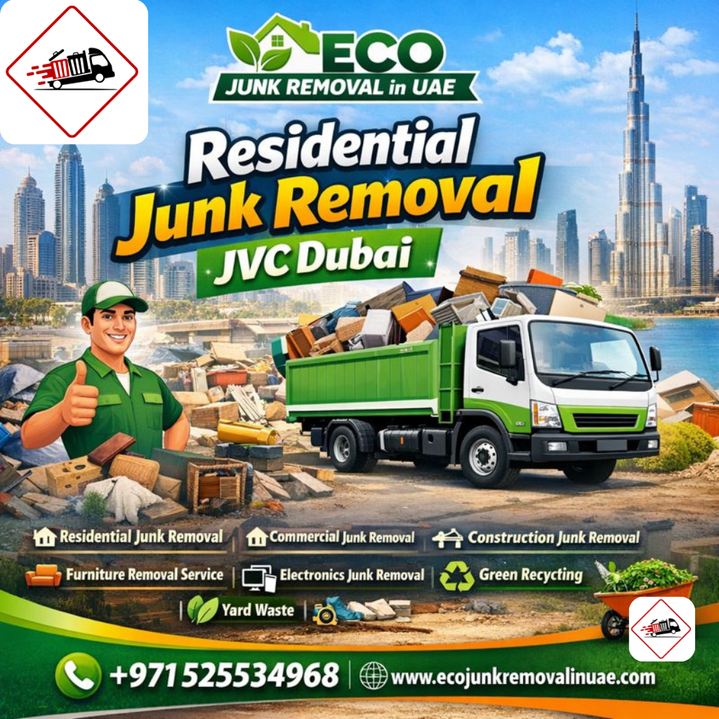 Residential Junk Removal JVC Dubai| +971525534968 residential junk removal jvc dubai