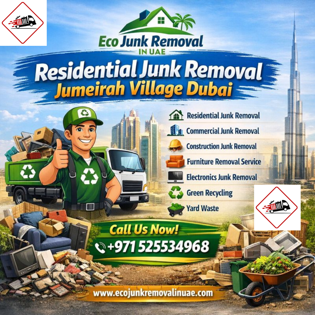 Residential Junk Removal Jumeirah Village Dubai | +971525534968 residential junk removal jumeirah village dubai