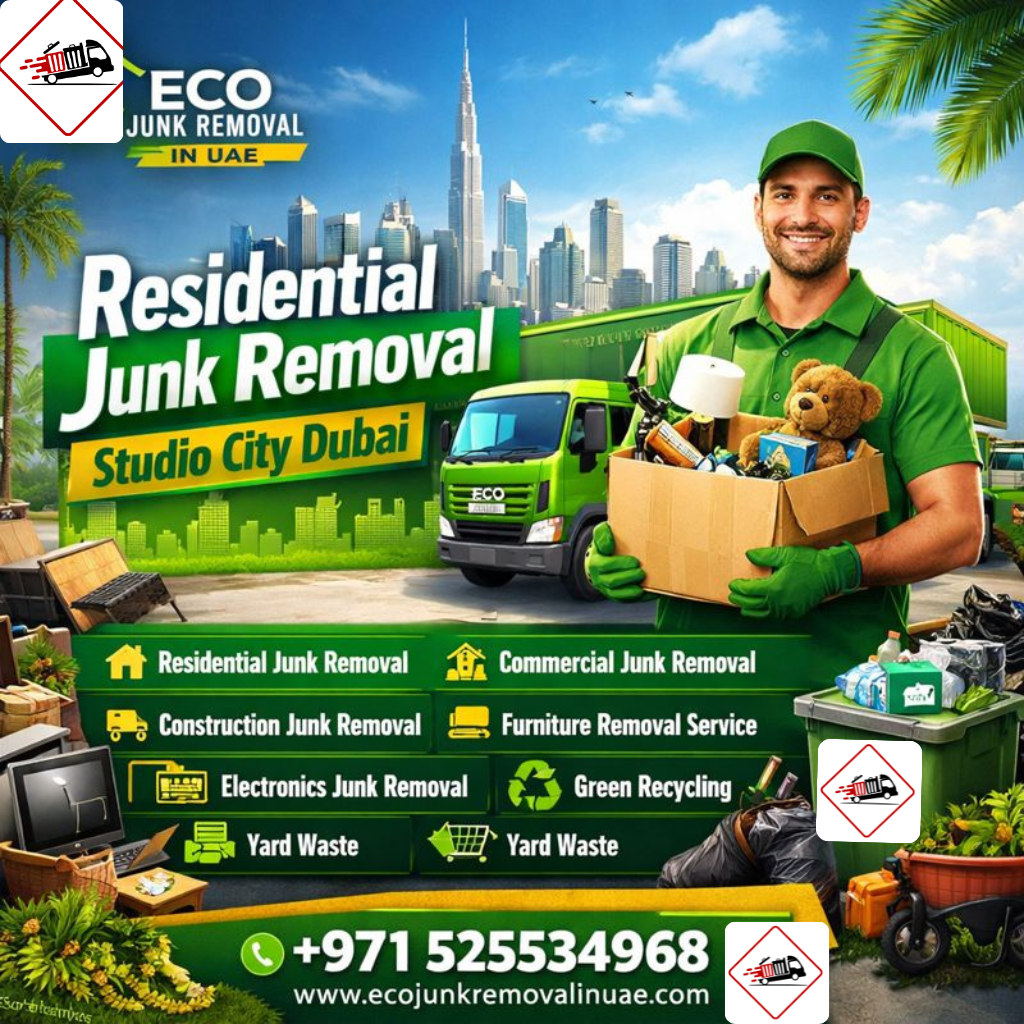Residential Junk Removal Studio City Dubai | +971525534968 residential junk removal studio city dubai