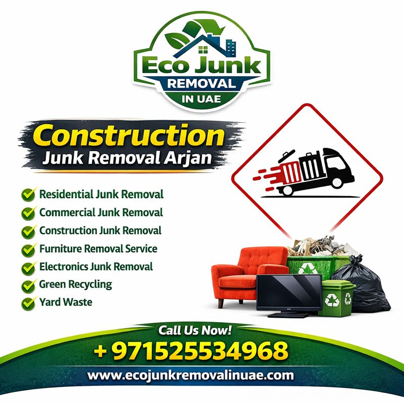 Construction Junk Removal Arjan| +971525534968 construction junk removal arjan