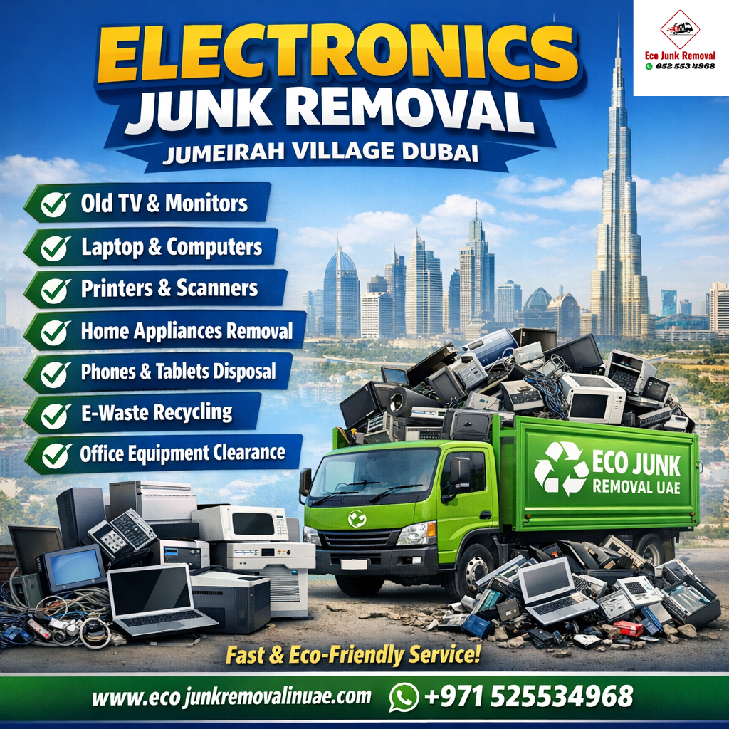 Electronics Junk Removal Jumeirah Village Dubai electronics junk removal jumeirah village dubai