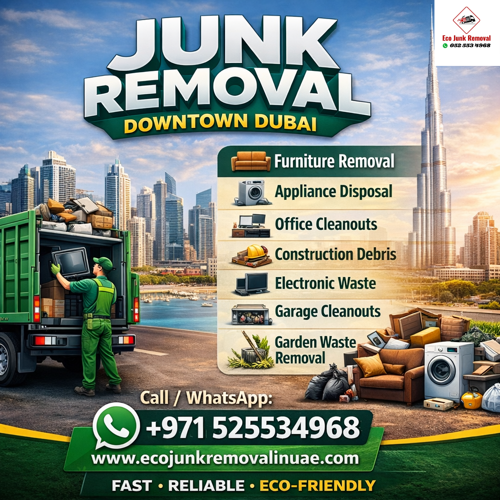 Junk Removal Downtown Dubai junk removal downtown dubai