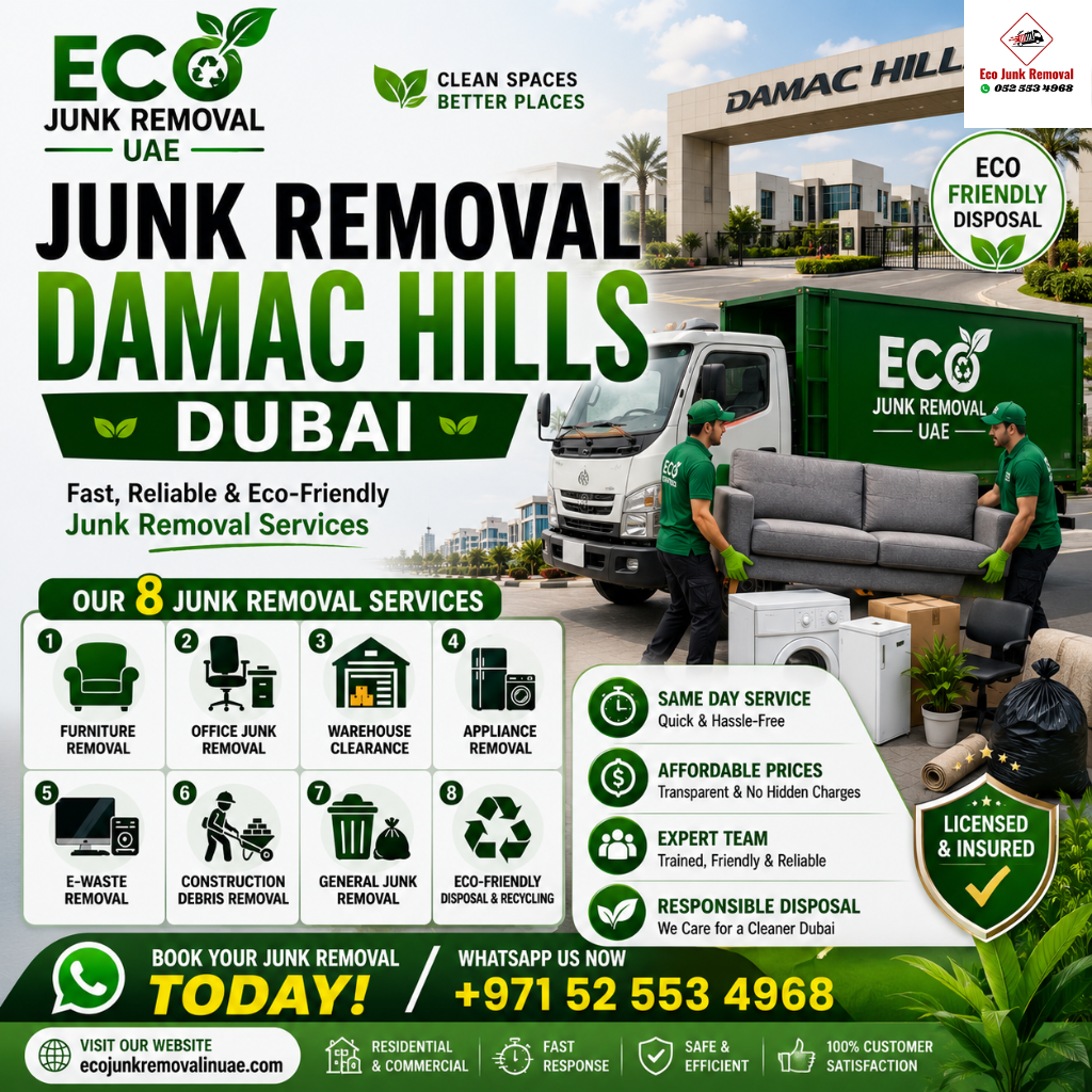 junk removal damac hillsdubai
