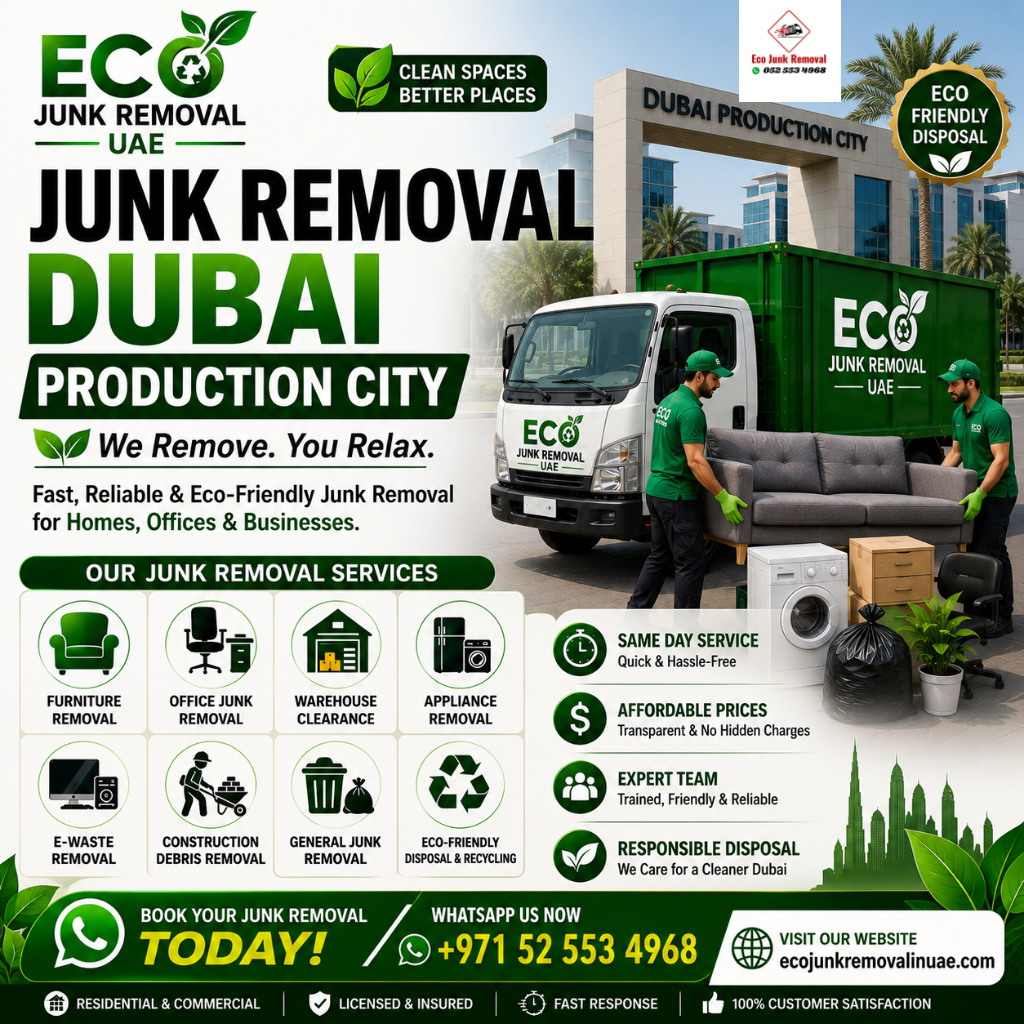 junk removal dubai production city