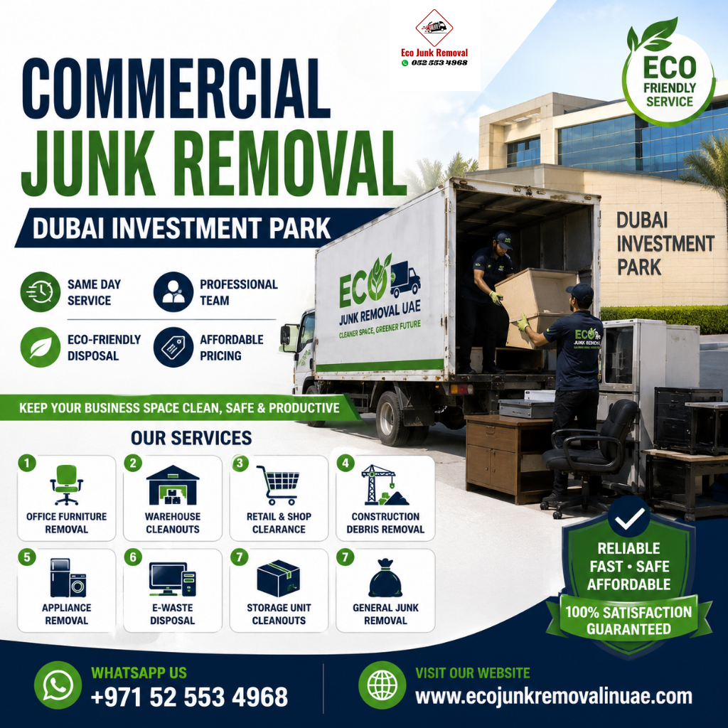 commercial junk removal dubai investment park
