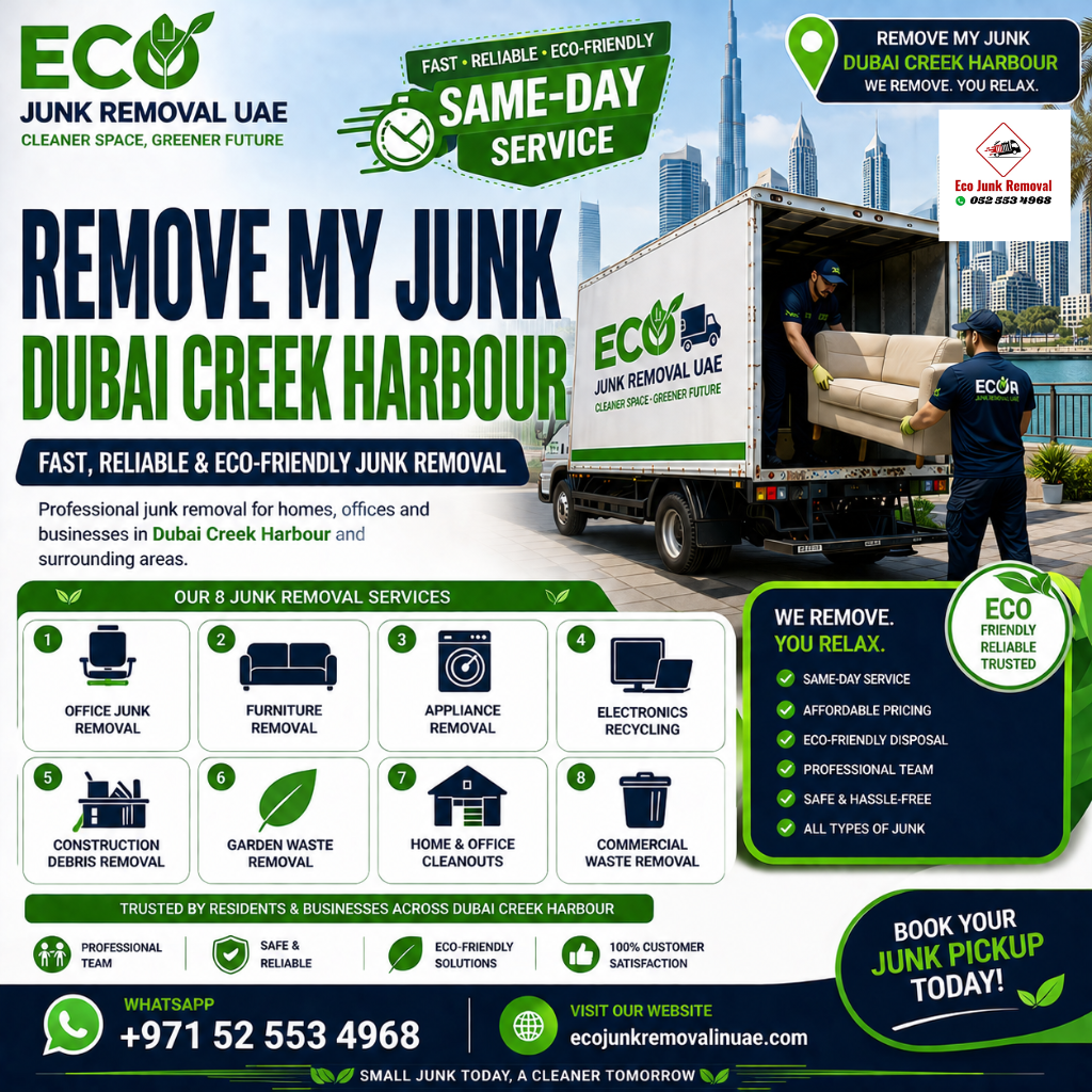remove my junk dubai creek harbour