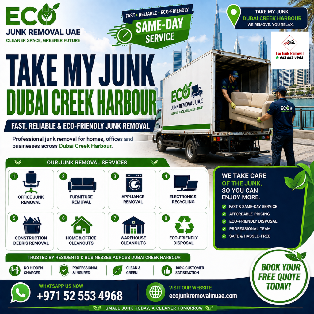 take my junk dubai creek harbour