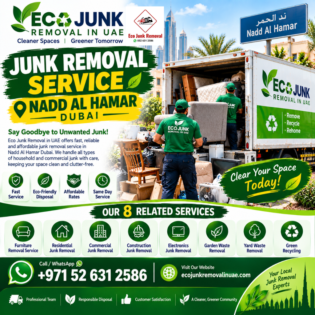 Junk Removal Service Nadd Al Hamar Dubai