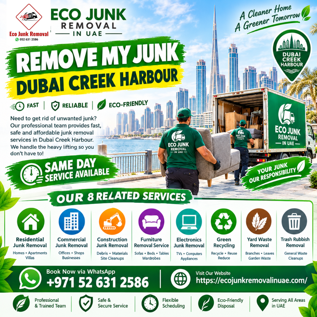 remove my junk dubai creek harbour