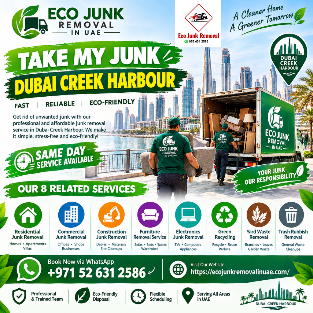 take my junk dubai creek harbour