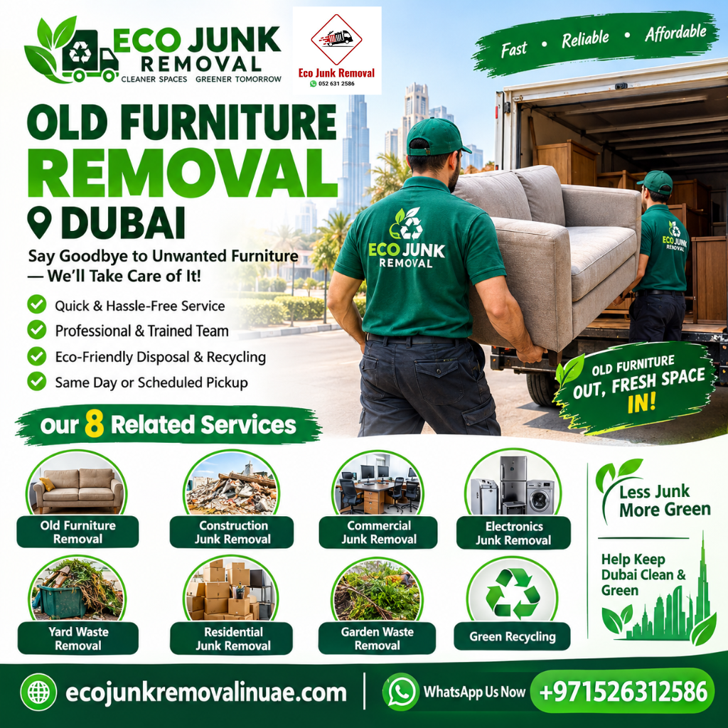Old Furniture Removal Dubai