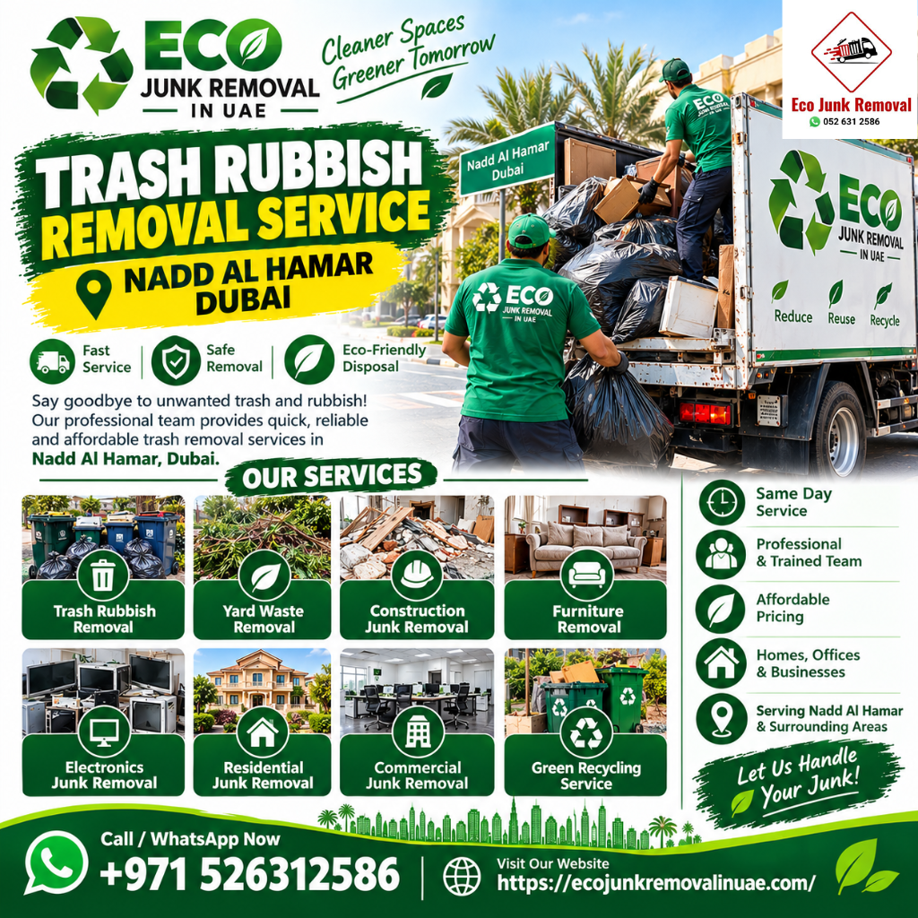 Trash Rubbish Removal Service Nadd Al Hamar Dubai